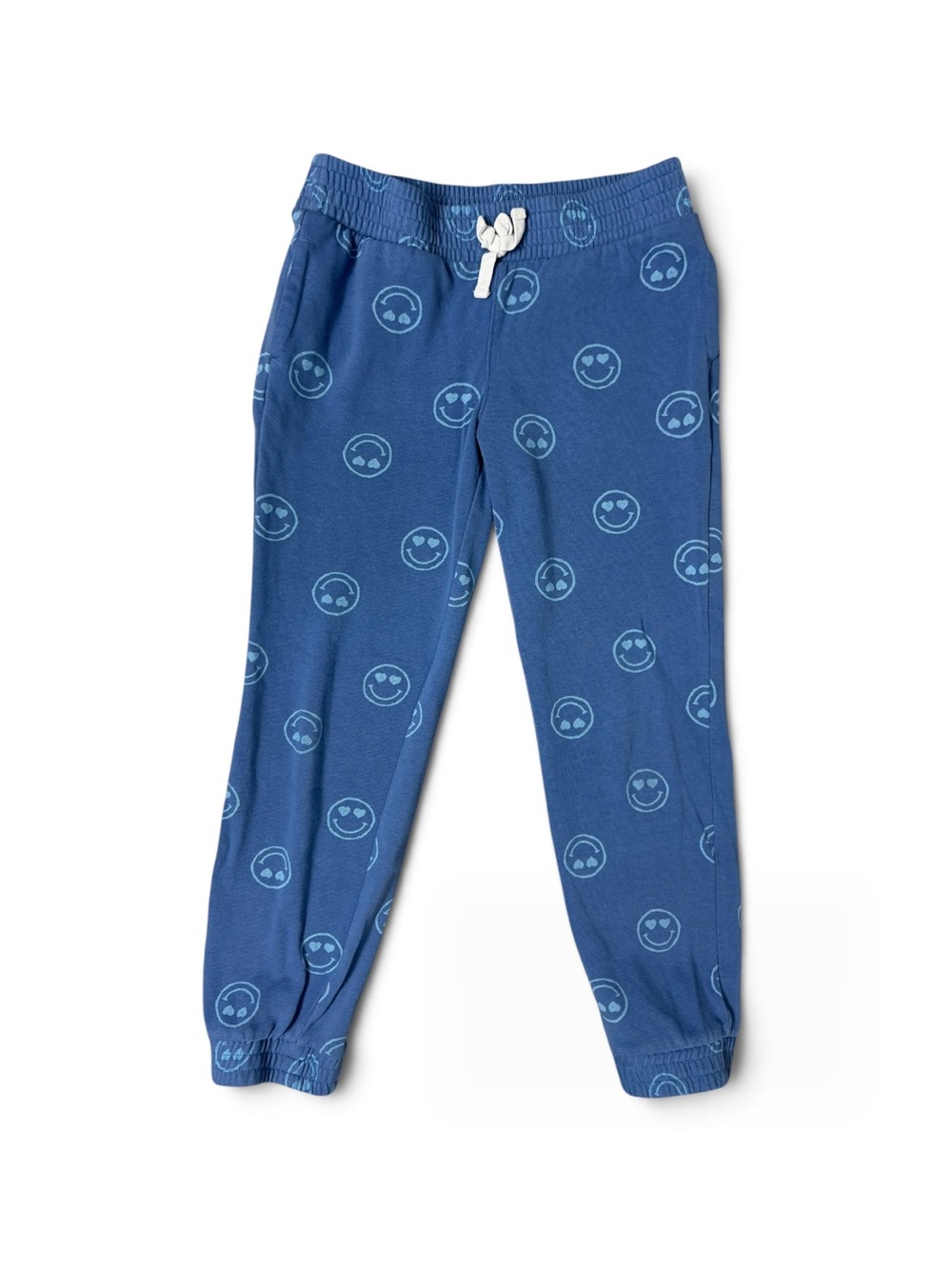 wonder nation Blue Smiley Joggers